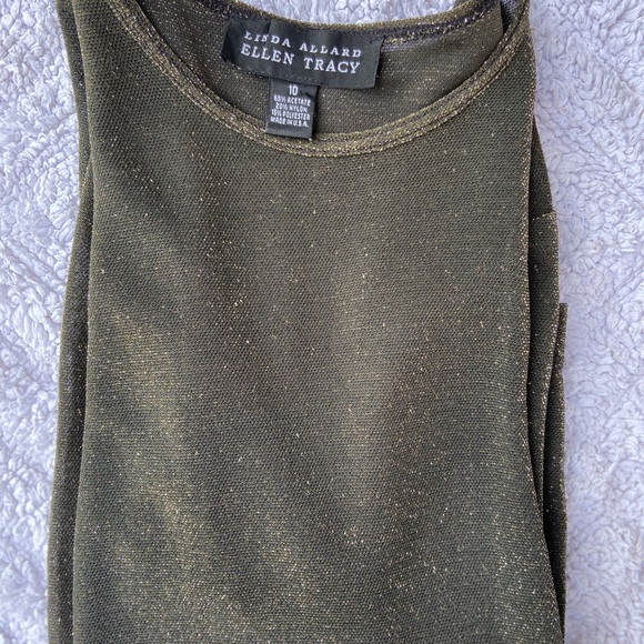 Linda Allard Ellen Tracy Sparkles top - Picture 1 of 8